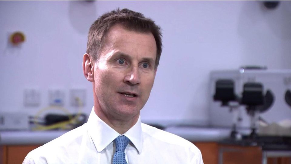  Health secretary Jeremy Hunt admitted some NHS care has been 'completely unacceptable'