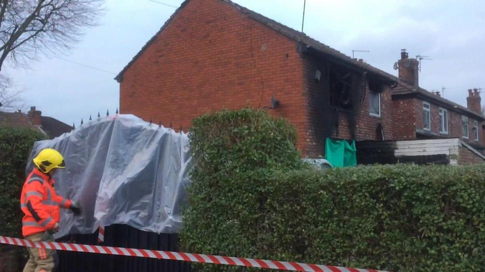  While four children were rescued, both parents of the family sadly died in the blaze