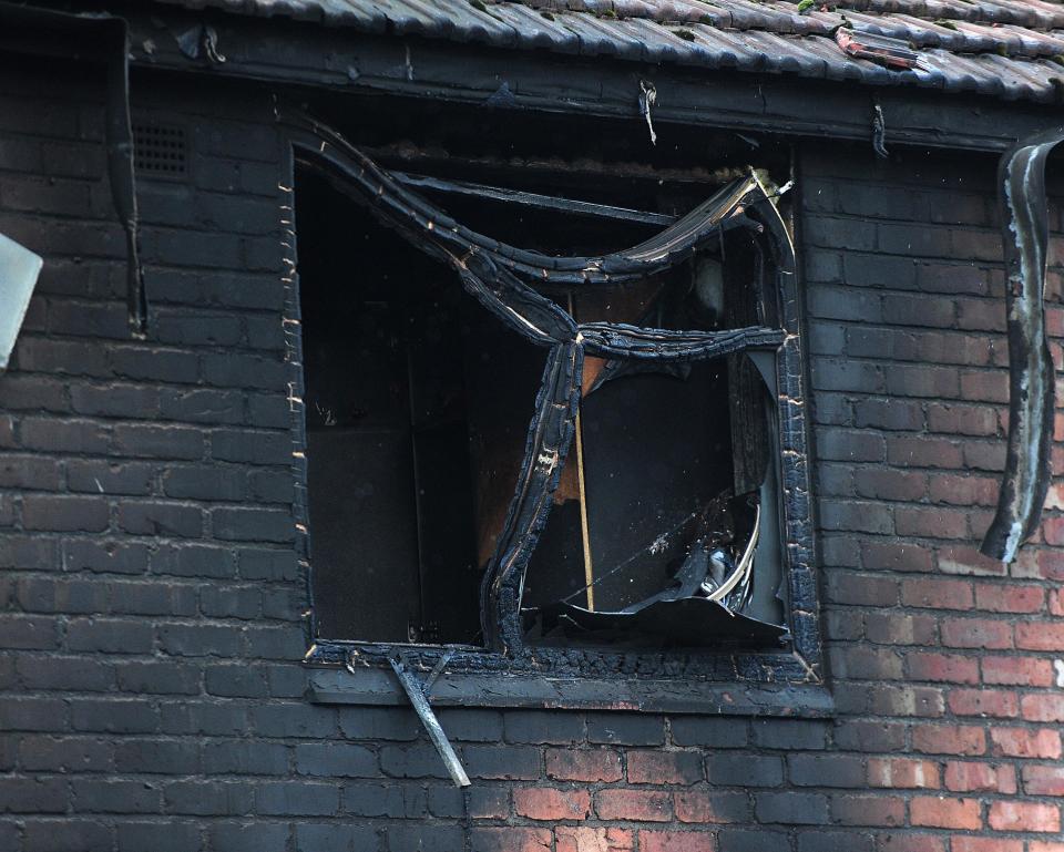  Five people remain in hospital after the fire in Greater Manchester