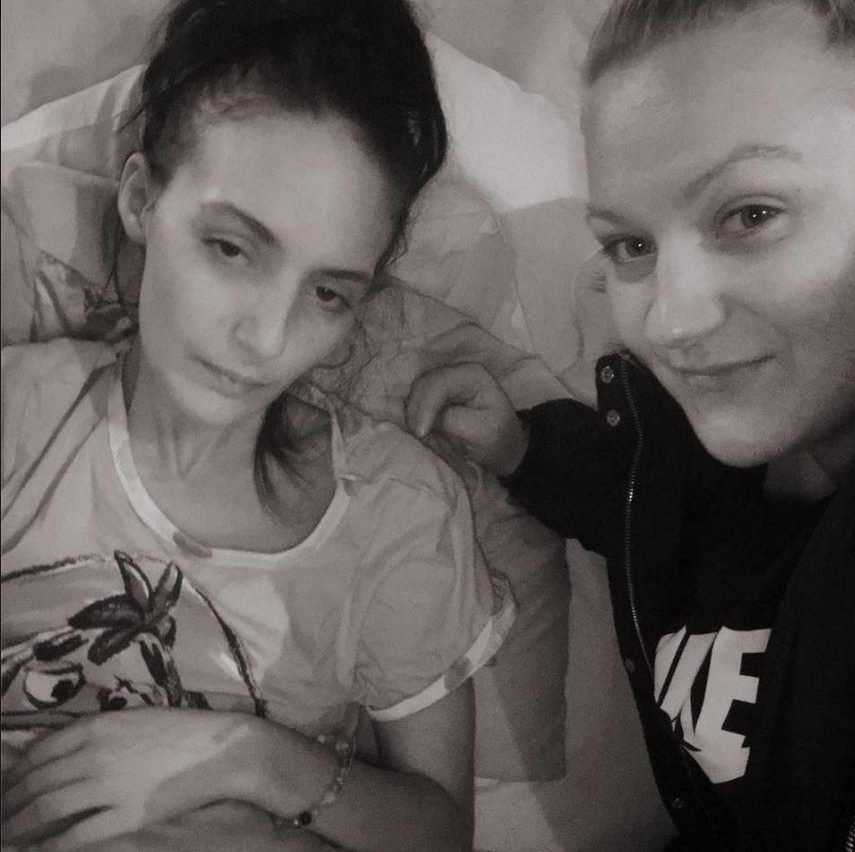  Sadie died on Tuesday after a year-long battle with cervical cancer