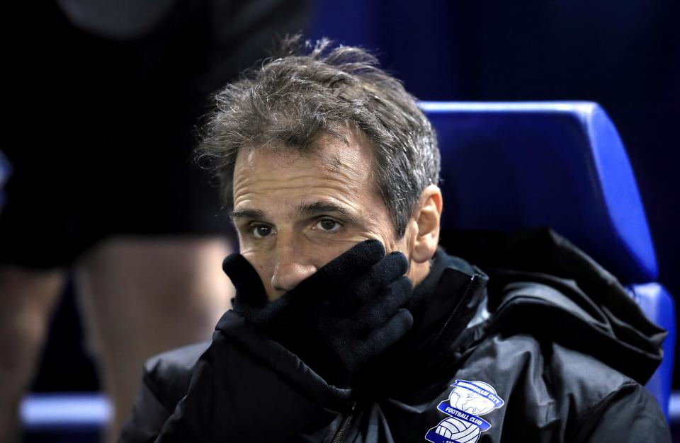  It was a bad day at the office for Gianfranco Zola as his Birmingham side were seen off 3-0 in the Championship tonight