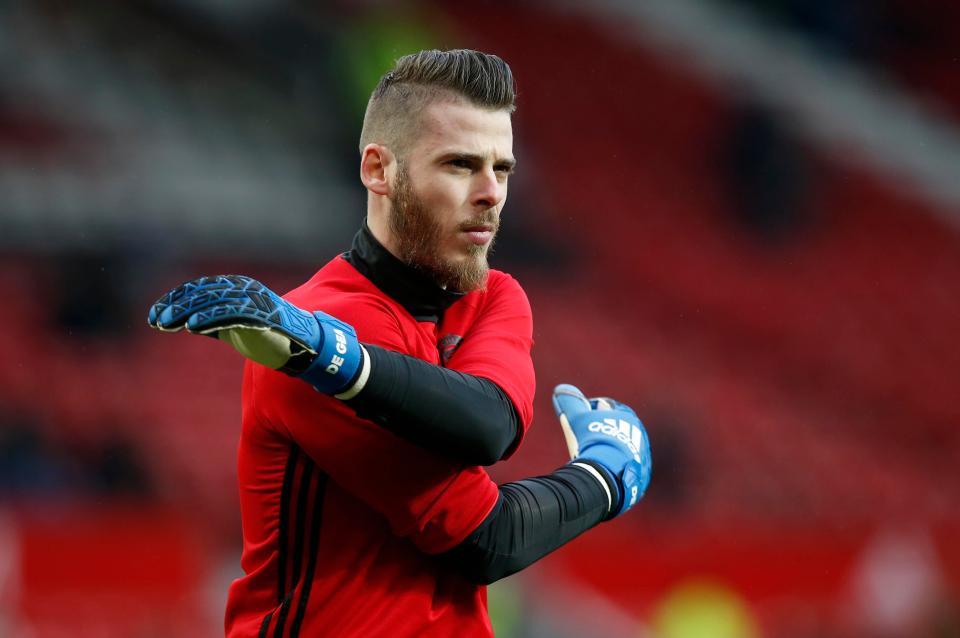  David de Gea was called into action a few times, but managed to keep a clean sheet today