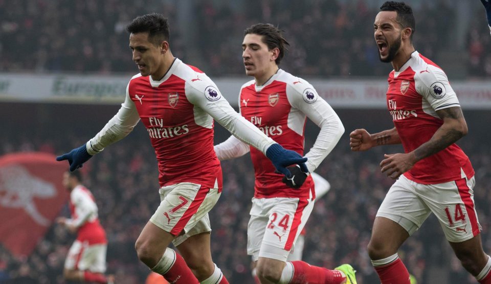  The Chilean bailed Arsenal out on a day where they were not at their brilliant best