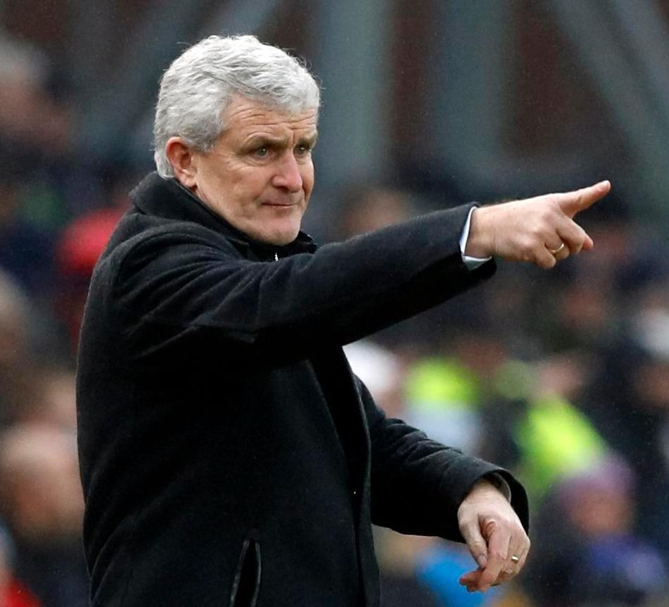  Mark Hughes is taking Stoke to the Middle East for some warm-weather training