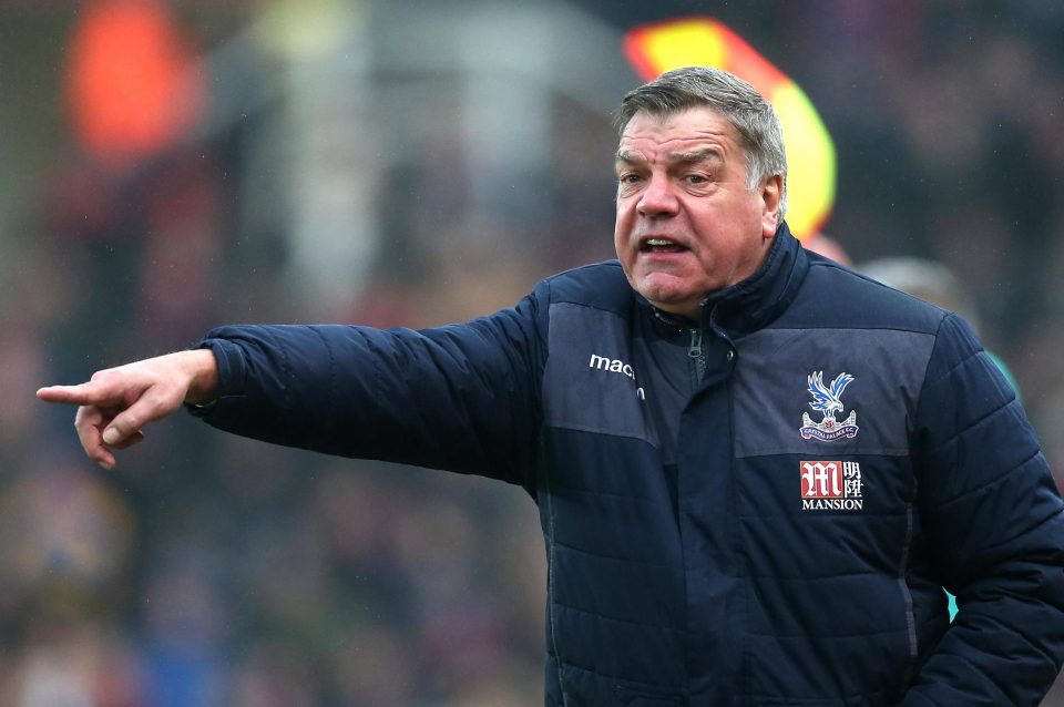  Sam Allardyce revealed on Friday that some of his Crystal Palace players are failing to act out his orders