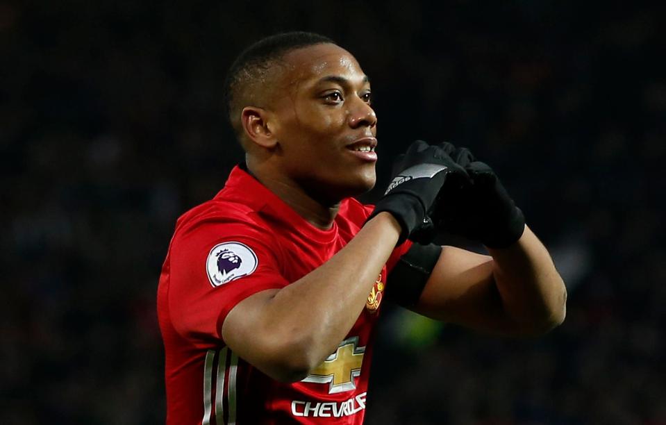  Anthony Martial also fought his way back into the fold with a goal against Watford