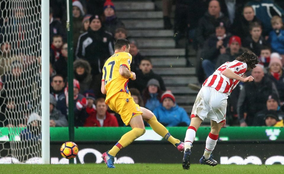  Joe Allen's terrific finish heaped further misery on Crystal Palace