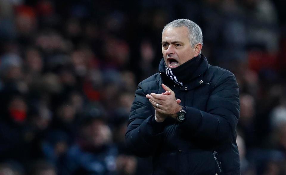  Mourinho appears frustrated with his reputation for defensive football