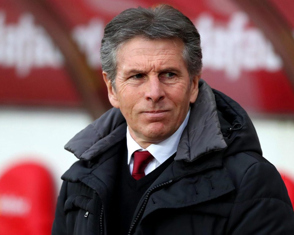  Saints boss Claude Puel will take his players to Spain for some warm-weather training