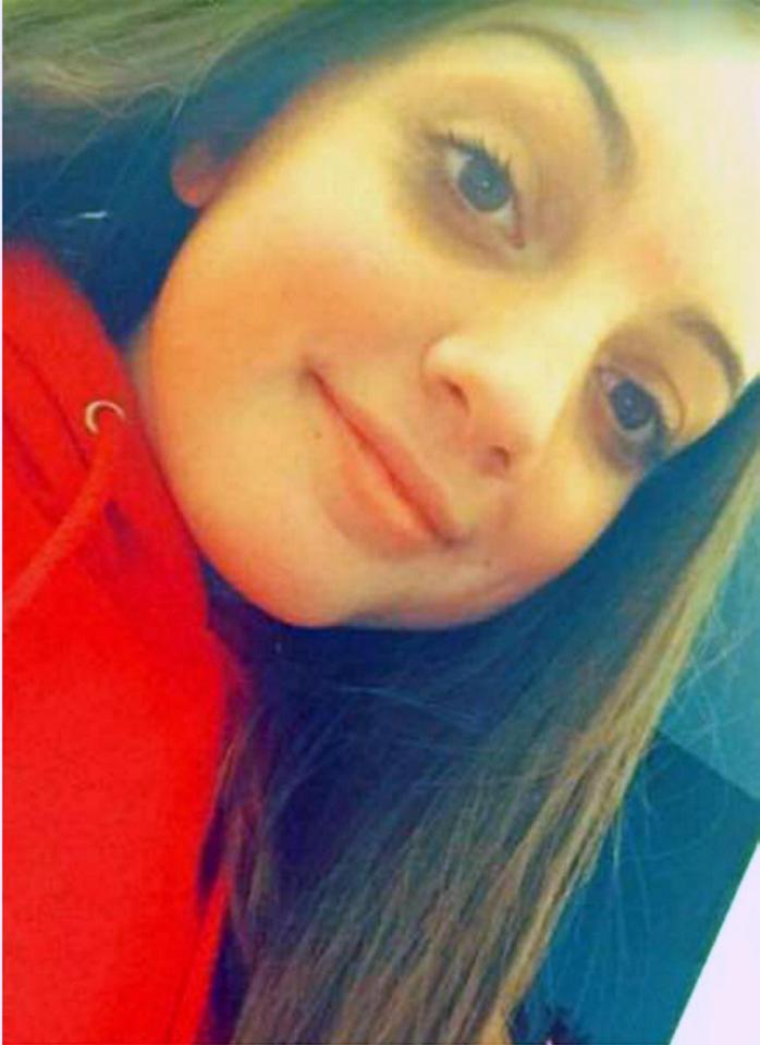  Megan Evans, 14, was driven to suicide after she was targeted by Snapchat bullies