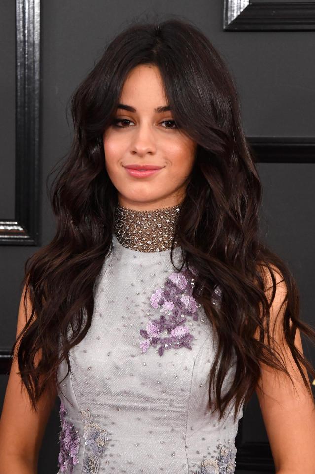  Camila kept her hair in looks waves as she posed for snaps