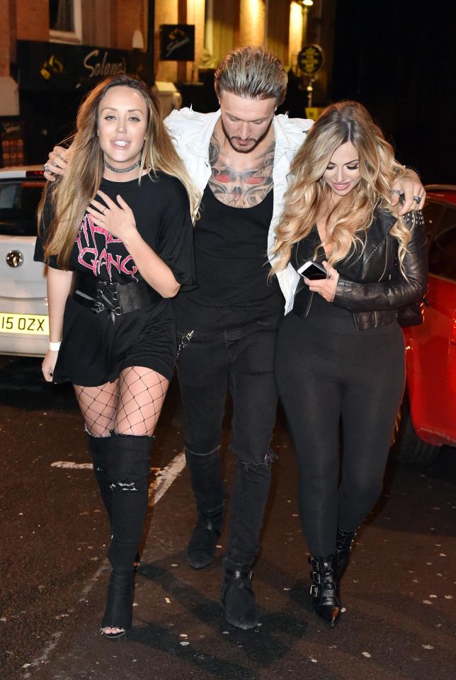 Charlotte Crosby and Stephen Bear