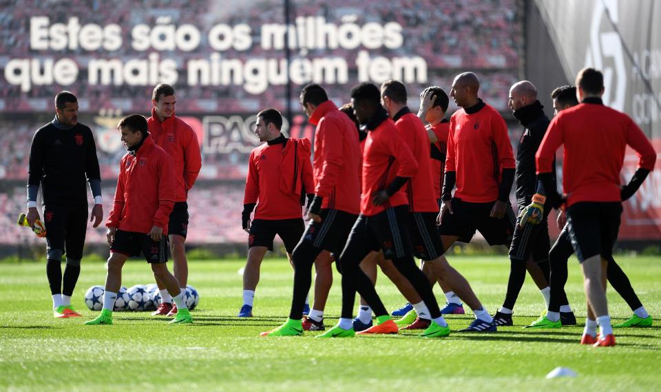  Benfica will be looking for a first leg lead to take back to Germany