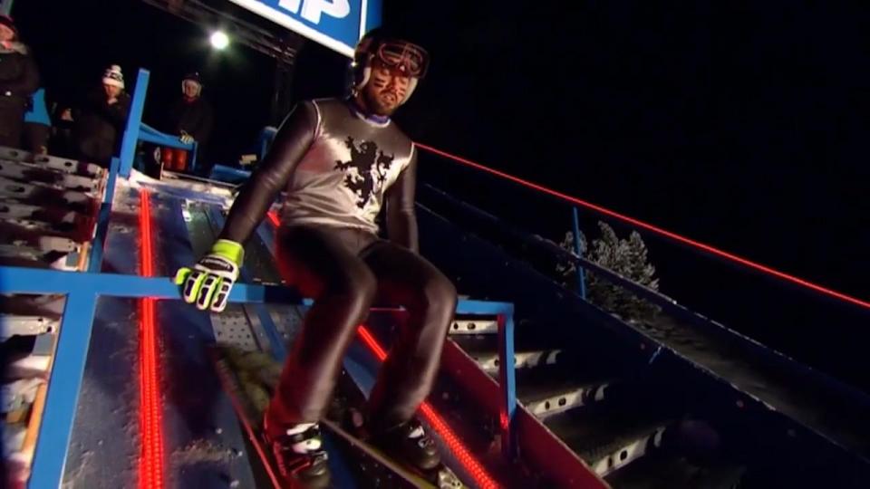  The former Made In Chelsea star is currently competing on Channel 4's The Jump