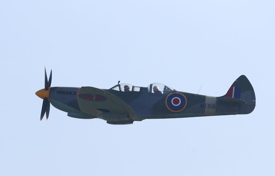  The flight marked centenary celebrations of Biggin Hill