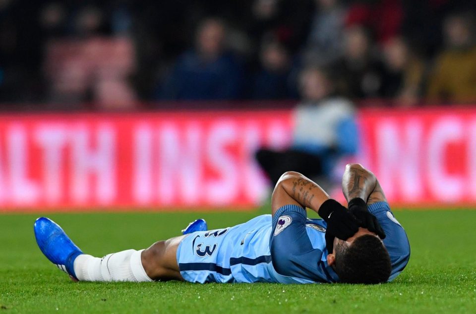 The news is not good for Gabriel Jesus or Manchester City after he 'broke his metatarsal'