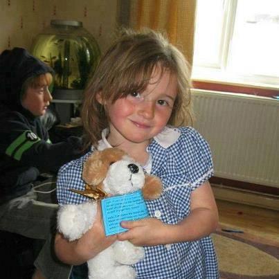  Little April was abducted from outside her home in Machynlleth, mid Wales, in October 2012