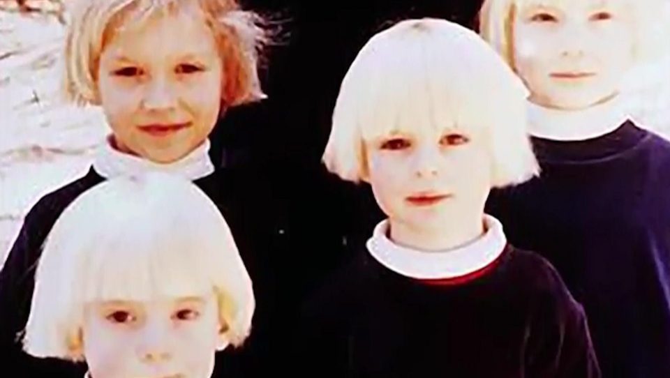  Children in 'The Family' had their hair died blonde and were made to wear the same clothes