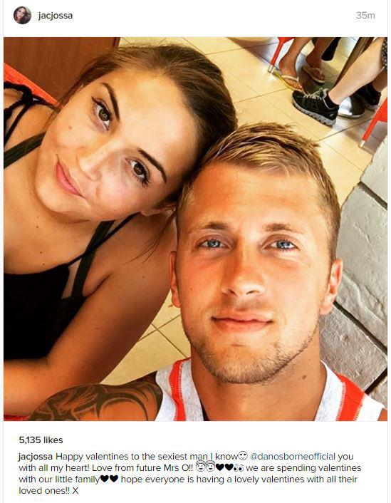  Dan Osborne and Jacqueline Jossa look loved up