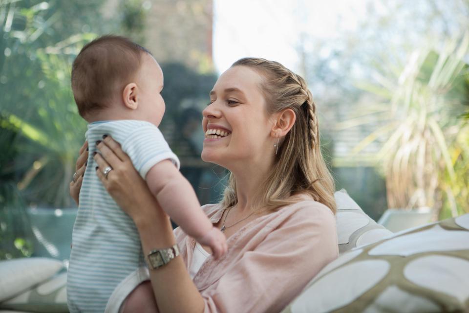  Gender neutral baby names are gaining popularity. Stock image used