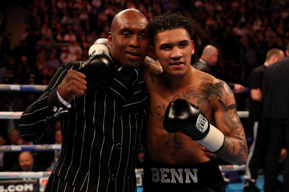  Conor and Nigel Benn are set for a war of words with the Chris Eubank team