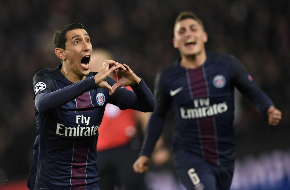  Lionel Messi's Argentina team-mate Angel Di Maria had one of his best games in years