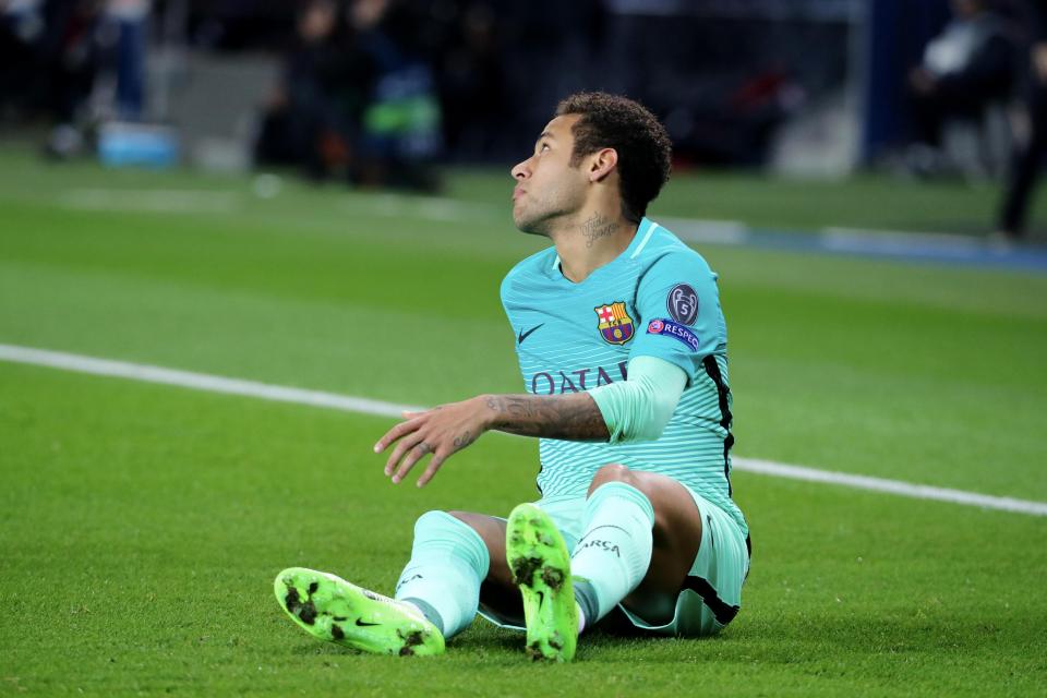  PSG previously targeted teammate Neymar in a mega-money move last summer