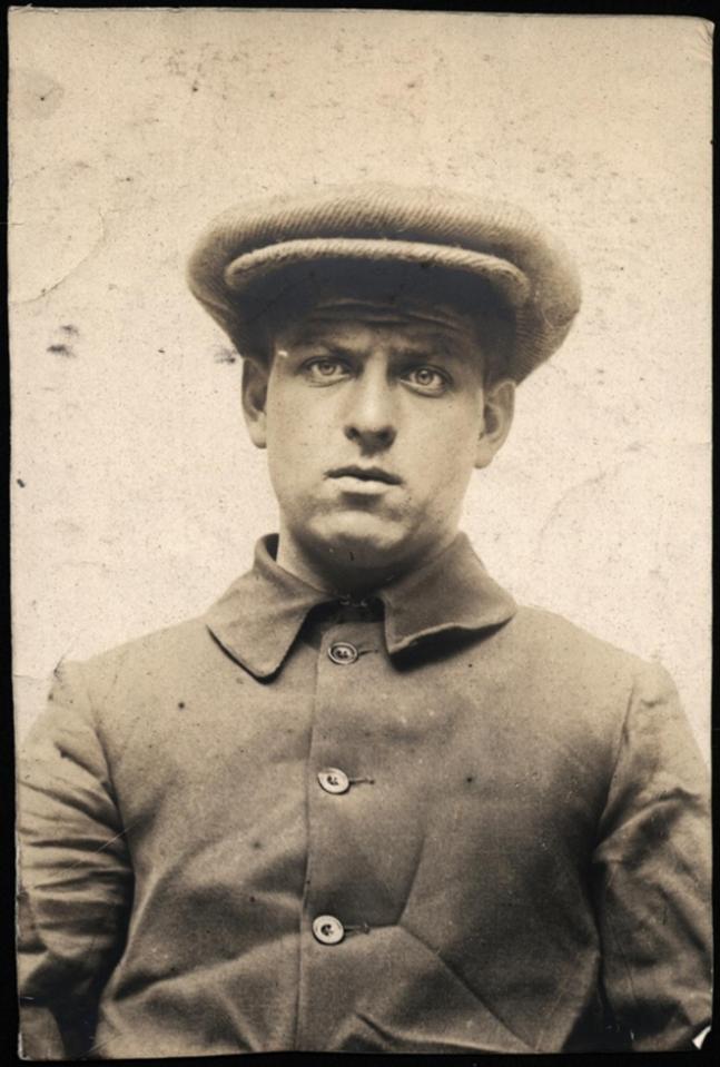  John T. Ingleson, 19, soldier, arrested for breaking and entering on March 30, 1915, while stationed at Earsdon