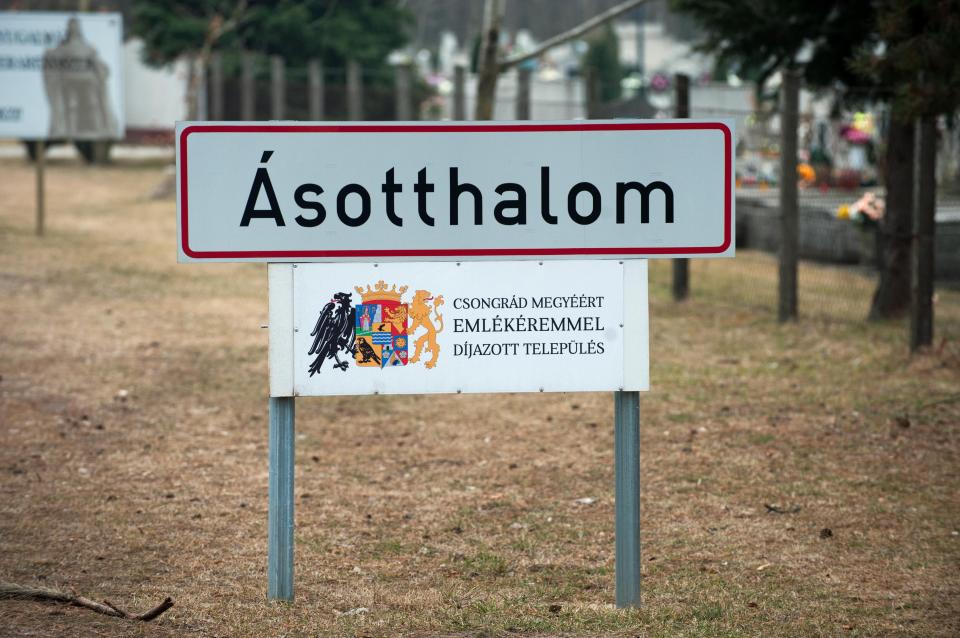  The remote village of Asotthalom became a way-station for migrants heading north