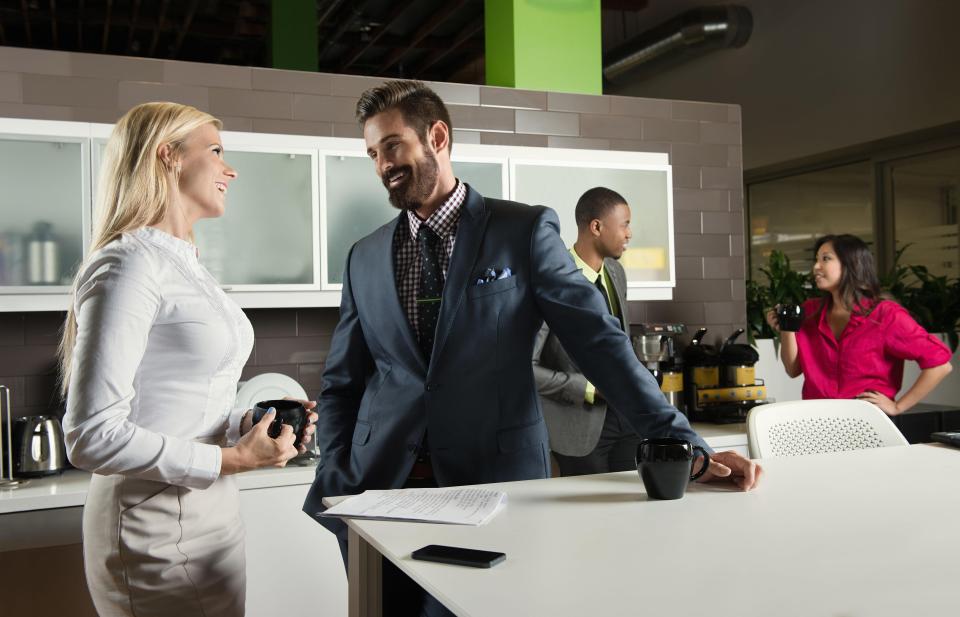  Both the office fridge and office microwave can also harbour millions of germs