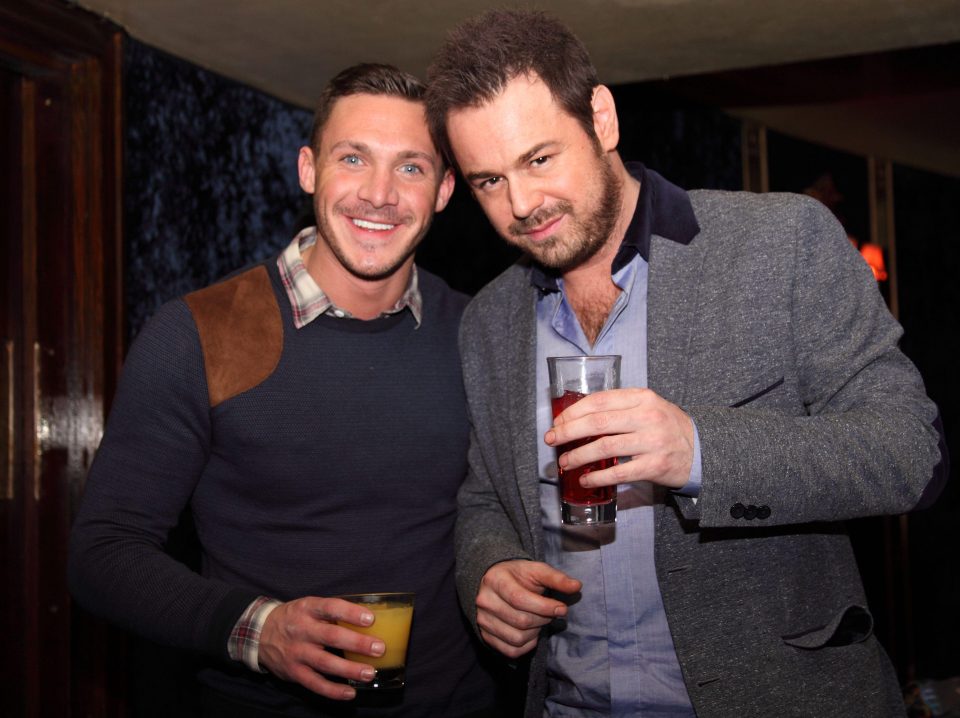  Danny Dyer and former Towie star Kirk Norcross snapped drinking together at film premiere in 2013