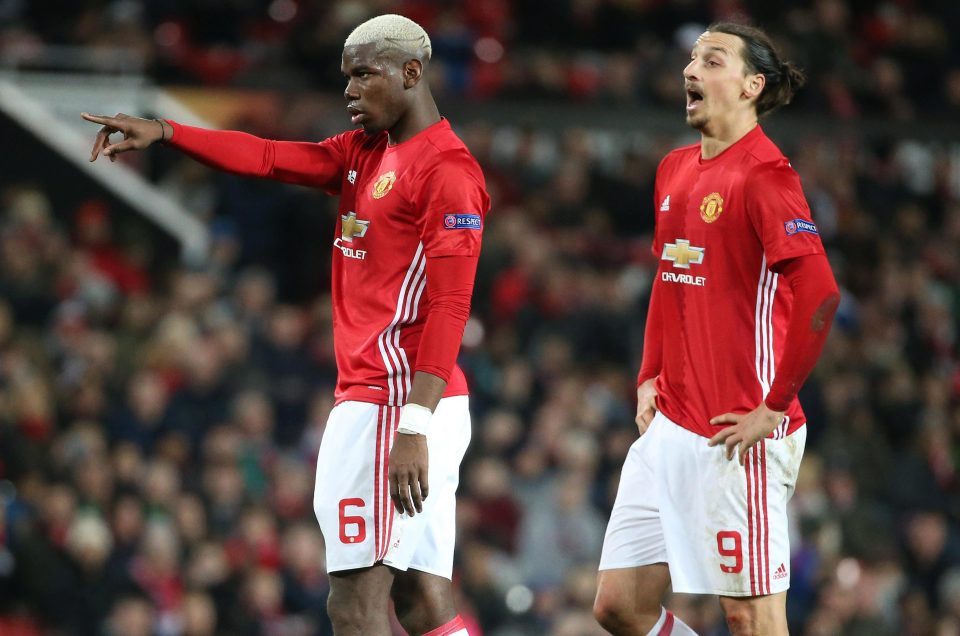  Paul Pogba and Zlatan Ibrahimovic starred as Manchester United eased to victory at Old Trafford