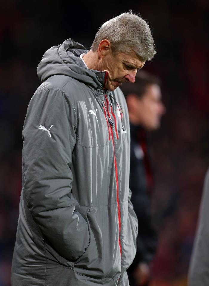  Wednesday's defeat against Bayern Munich was arguably the lowest point of Arsenal's season so far