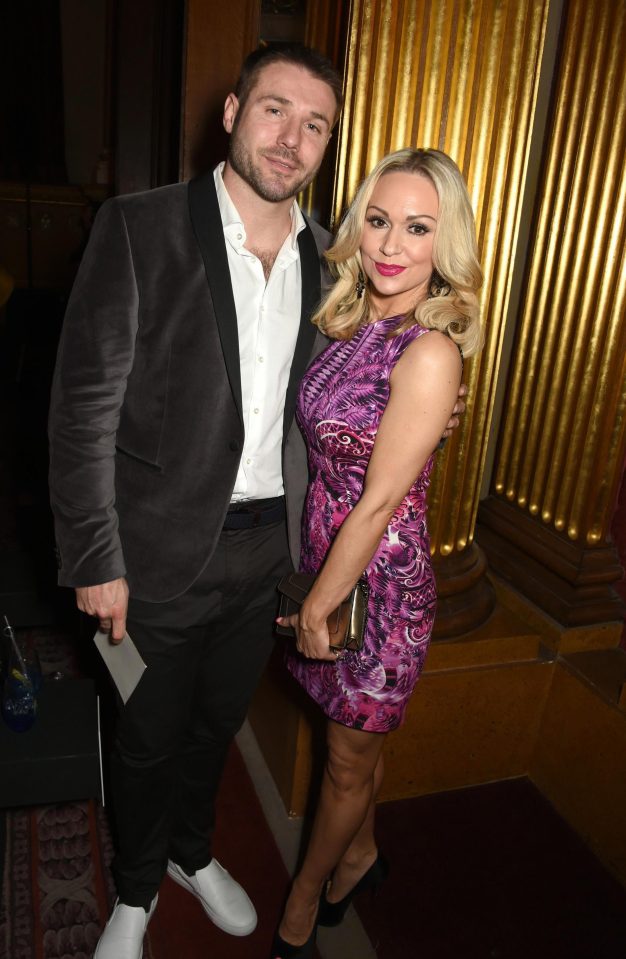  Ben Cohen and Kristina Rihanoff posed arm in arm