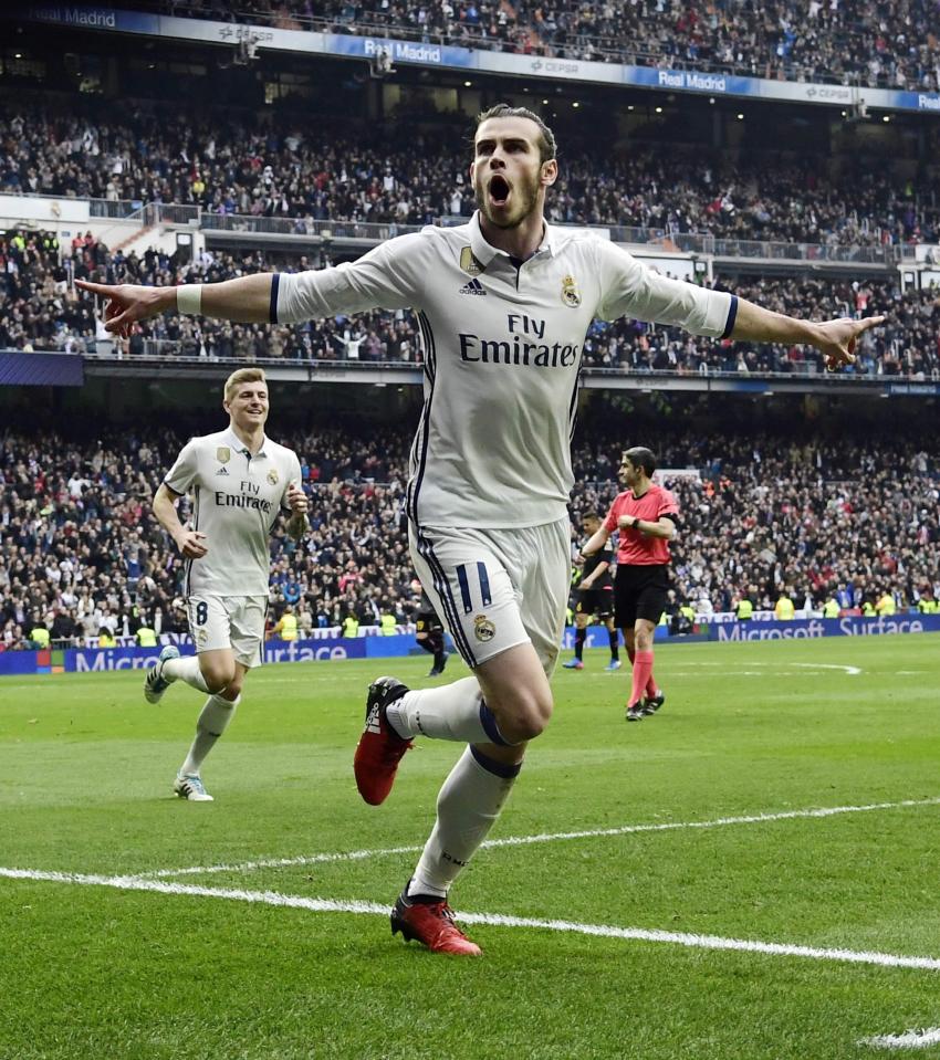  Gareth Bale netted just 12 minutes into his return from a long layoff