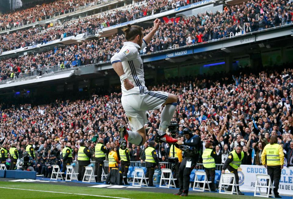  Welsh forward Gareth Bale helped Real Madrid go four points clear in La Liga