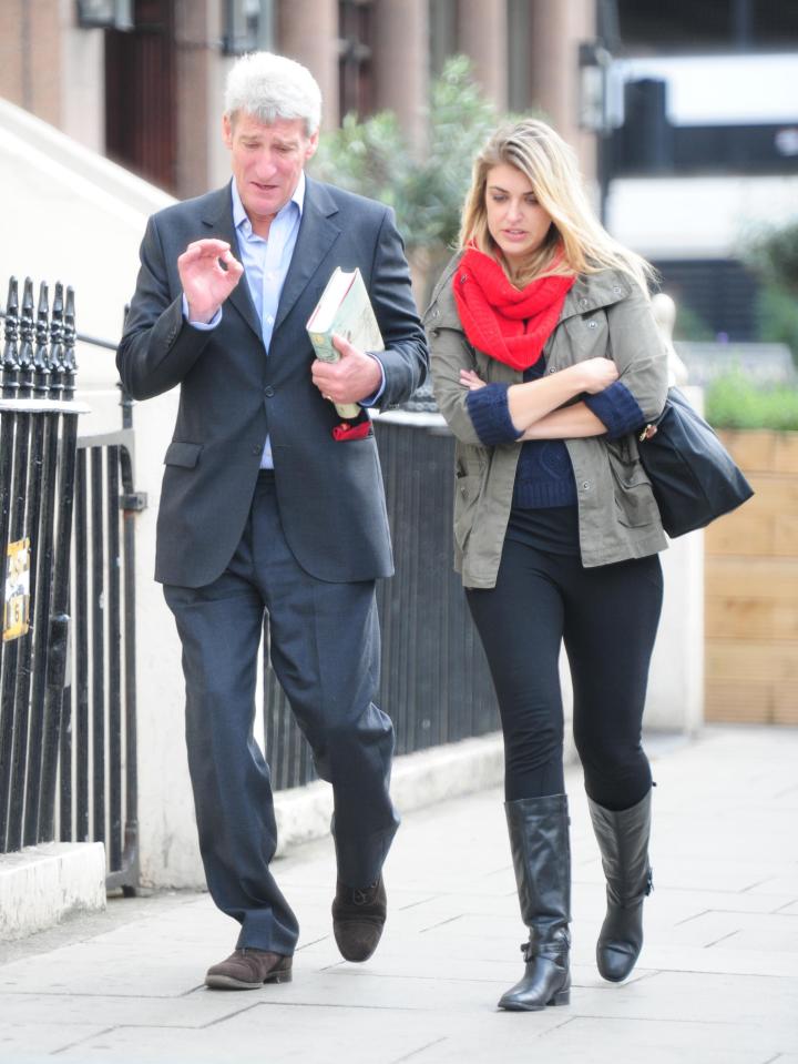 Jeremy Paxman, who has moved out of the family home, was spotted with book researcher Jillian Taylor