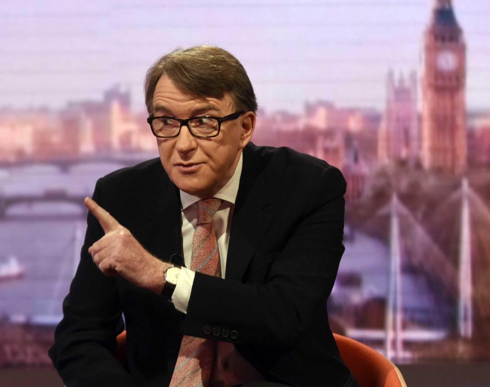  Lord Mandelson, the former spinner, said the Labour party could still be saved