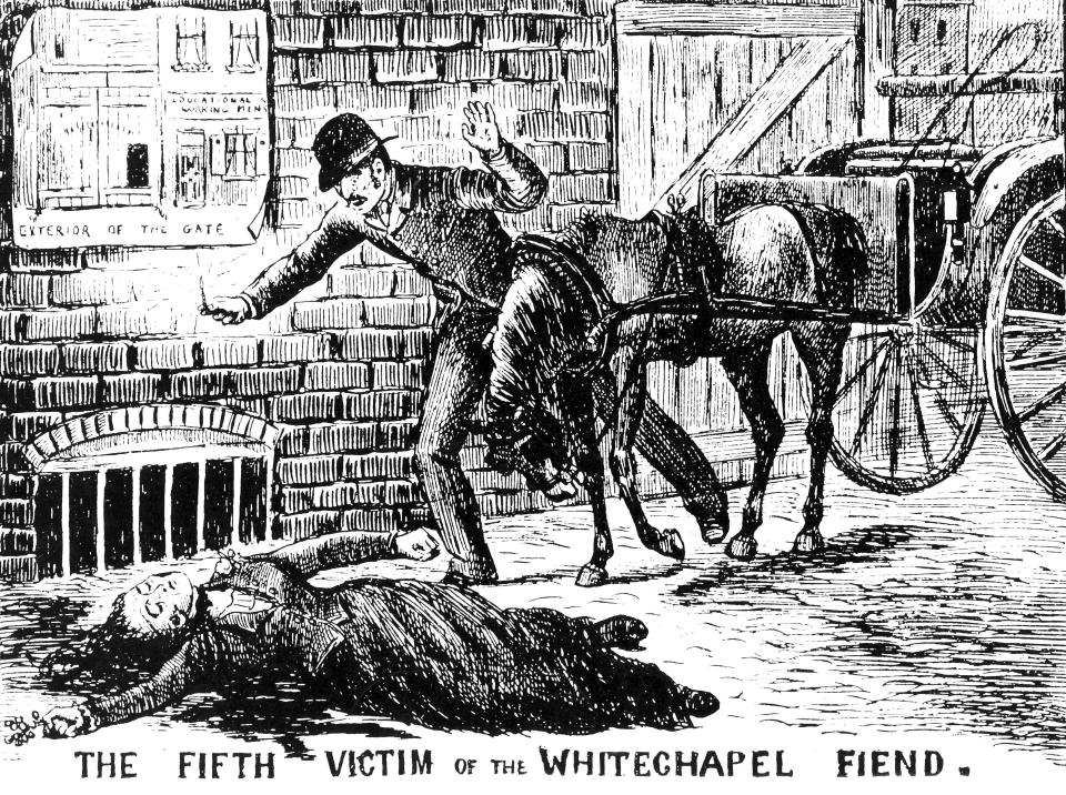  Jack the Ripper murdered five women in Whitechapel in 1888