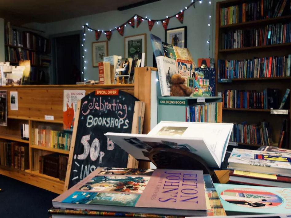  Guests staying at The Open Book are required to put in hours at the bookshop downstairs