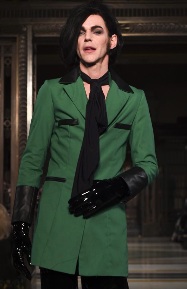  The show also celebrated a more androgynous style