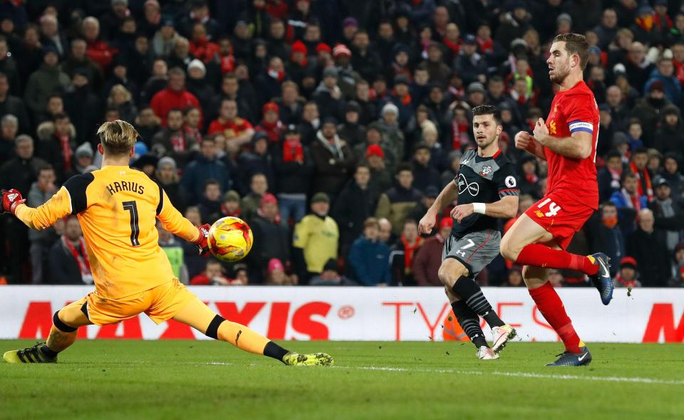  Shane Long scored the winner at Anfield in the semi final to ensure Saints reached Wembley