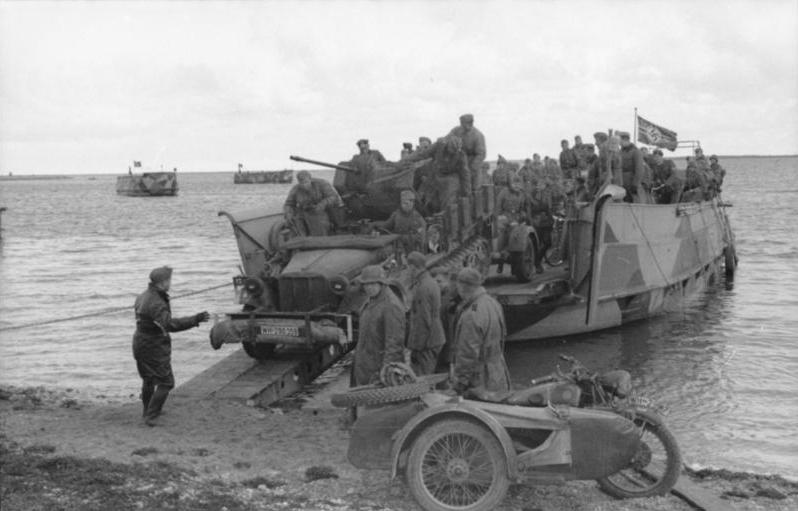  They would carry more than 65,000 German and Italian troops across the Channel to land at points between Lyme Regis in Dorset and Ramsgate in Kent