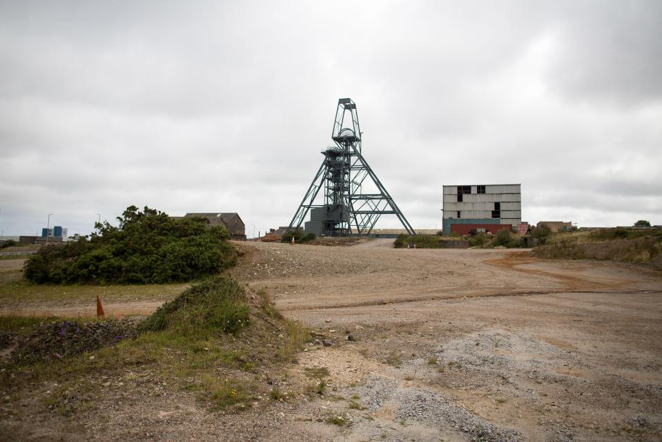  Site for sore eyes . . . it could take two years to remove water from potential sites