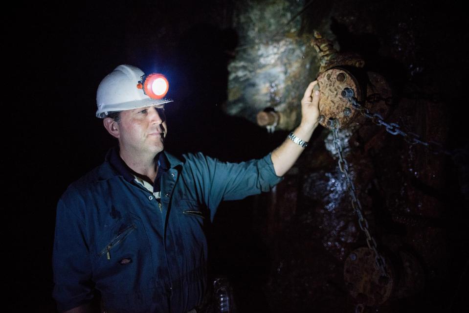  Under ground . . . Strongbow revealed it was looking at mining for tin in the area