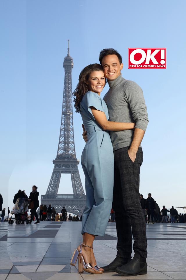  Faye gushed about her other half Gareth Gates during a romantic Paris trip