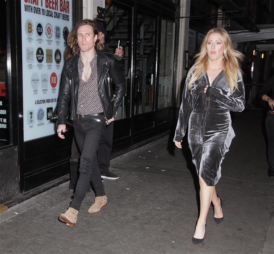  The fashionable pair showed their support for designer Vivienne Westwood at the do on Monday night