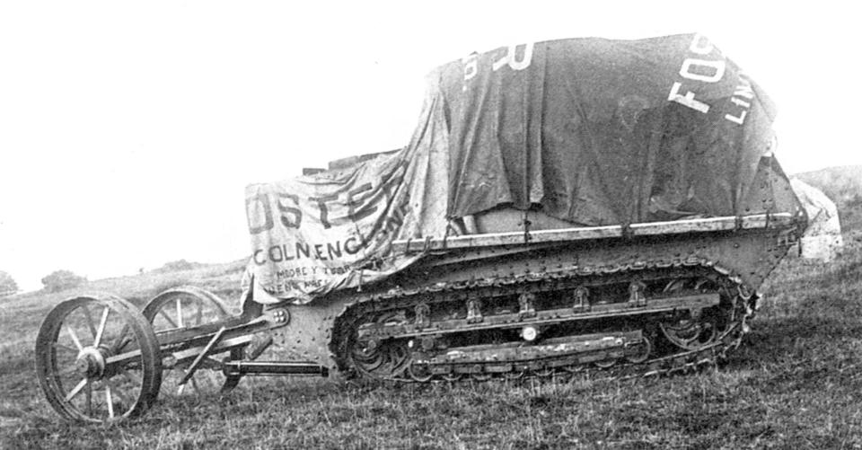  Number 1 Lincoln Machine prototype built by William Foster & Company in September 1915