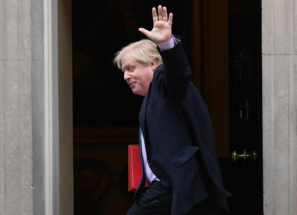  Boris Johnson said Britain had a great future ahead