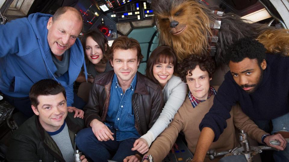  Not so solo ... Alden Ehrenreich plays a young Han in the Star Wars spin-off